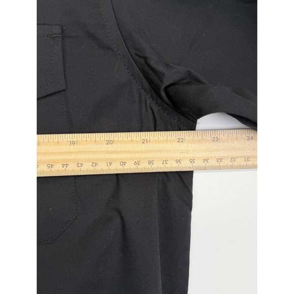 Coevals Club Pearl Snap Shirt Men's Large Black Short Sleeve Western - Picture 5 of 6